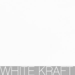 Paper for custom carrier bags: White Kraft